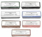 Metal Polishing Compound Bars Blue Brown Green White Black Rouge Pink +/- 100gms