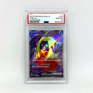 2023 Pokemon SV2a Japanese Jynx ex Super Rare #193 PSA 10 GEM MINT - Picture 1 of 3