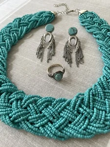 Turqoise Jewelry set - Picture 1 of 6