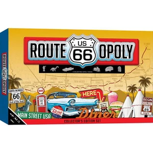 Juego de mesa Route US 66 Opoly edición de coleccionista 6 fichas ¡NUEVO sellado envío gratuito! - Imagen 1 de 2