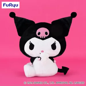 Sanrio Super Super Big Plush Toy - Turning Around - My Melody Kuromi Furyu - Picture 1 of 4