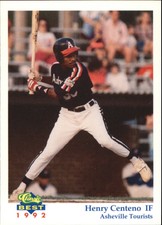 1992 Asheville Tourists Classic/Best #3 Henry Centeno