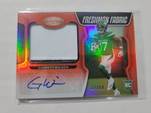 Garrett Wilson 2022 Certified Football #211  Rookie Patch Auto /99