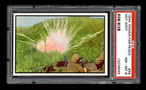 1954 Bowman Power For Peace #56 Hot Spot PSA 8