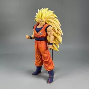 ⚡ Figurine Dragon Ball Z Son Goku Super Saiyan 3 – 30 cm – Modèle PVC - Imagen 1 de 4