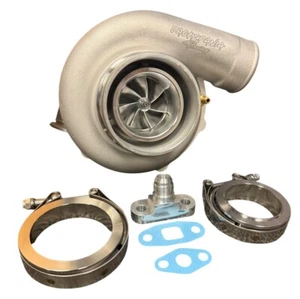 6062 Billet Wheel Turbo Dual Vband .82 Turbine Housing 60/62 Gen 2 PTE 675HP+ - Picture 1 of 10