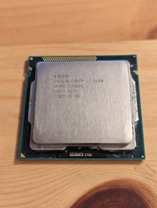 CPU Intel Core i7-2600K 3.80 GHz, 4c/8t, 95 W, iGPU, 2nd gen Sandy Bridge, SR00C - Bild 1 von 3