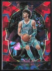 2022-23 Panini Select #41 LaMelo Ball Red Cracked Ice Prizm - Picture 1 of 2
