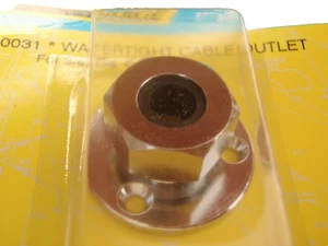 SEACHOICE WATERTIGHT BOAT CABLE OUTLET FOR 3/8" DIA. CABLE #10031 - Picture 1 of 1