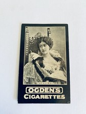 1901 Ogden's Tab Cigarettes Card Tobacco Card Cavaleri Actress