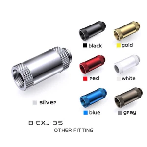 Bykski B-EXJ-35 G1/4" Male To Female Extension Connector Fitting (Extend 35mm) - Photo 1/15