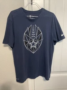 Dallas Cowboys Nike Dri-Fit T Shirt Mens Medium Short Sleeve - Picture 1 of 5