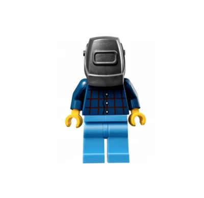 Minifigura Lego mecánico/soldador 75875 Speed Champions Foto 1 de 2