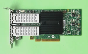 Dell M9NW6 Mellanox CX324A Dual-Port 40Gb QSFP+ PCIe x8 3.0 Server Adapter LP - Bild 1 von 3