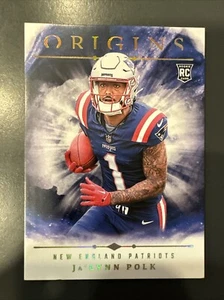 2024 Panini Origins #122 Ja'Lynn Polk Rookie Base Patriots RC - Picture 1 of 2
