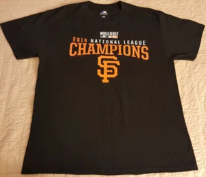 SF Giants T Shirt Large 2014 National League Champs San Francisco EUC INV943 - Picture 1 of 9