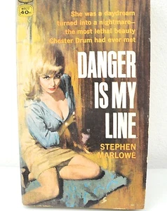 Danger Is My Line By Stephen Marlowe (1960) Paperback - Bild 1 von 4