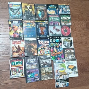 PC Video Games lot #3. Windows DVD Rom CD Rom Vintage Computer. Pre-owned - Picture 1 of 6