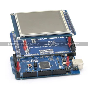 SainSmart Mega2560 + 3.2" TFT Touch LCD SD Slot+ Expansion Shield for Arduino DE - Bild 1 von 1