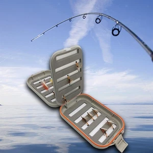 Waterproof Fly Box Fly Fishing Storage Organization Organizing Multifunctional - Picture 1 of 7