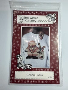 Vintage Pattern For Calico Claus The Whole Country Caboodle #126 1993 E22 appliq - Picture 1 of 4