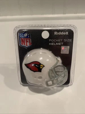亚利桑那红雀队口袋尺寸 Riddell Revolution NFL 头盔全新未拆封 FEB 2010 — 第 1/4 张图片