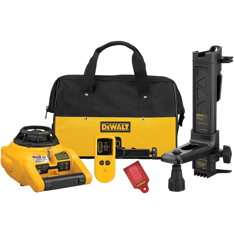 DeWALT DW074KD Self-Leveling Int/Ext Rotary Laser Kit - Image 1 of 4