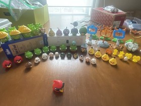 K'Nex Angry Birds Figures and Replacement Pieces KNEX Lot