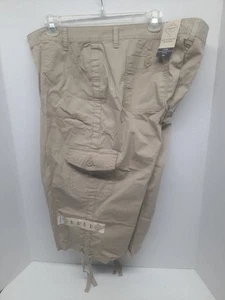 St John's Bay Women's Mid-Rise Capri Stretch Pants Biscotti Petite Size 20P New - Picture 1 of 3