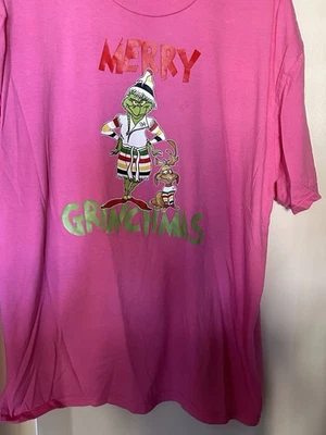 Grinch Dr. Seuss Christmas T Shirt Merry Grinchmas Women’s 2XL Preowned - Image 1 of 4