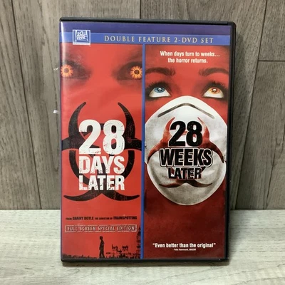 28 Days Later/28 Weeks Later (DVD, 2-disc, 2009) double feature - Image 1 of 4