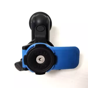 Quad Lock Motorrad Handyhalterung Set mit Vibrationsdämpfer Gabel Vorbau Halterung - Bild 1 von 4