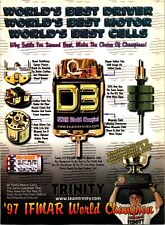 Trinity D3 RC Motor Engine Print Ad Wall Art Decor Brian Kinswald