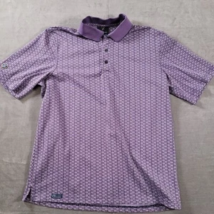 Cleveland Classics Purple Polo Shirt Mens Size Medium - Picture 1 of 7