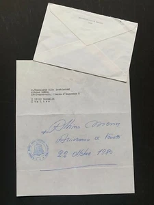 ALBINO MENSA (†1998) Bischof Italien signed signiertes Konvolut 1980 - Picture 1 of 1