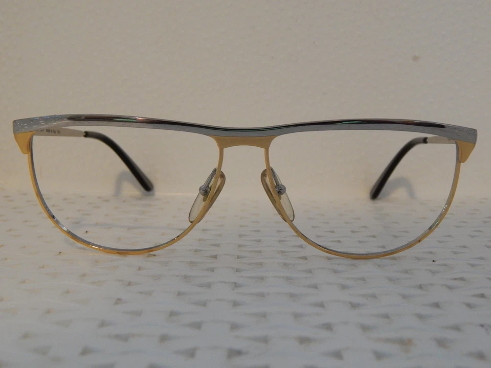 Monturas de gafas Paula by Vogue 140 ARG/ORO vintage años 80 para mujer (JN27) Foto 1 de 1