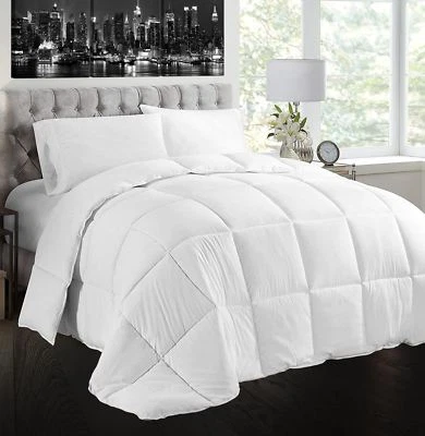 Creative 100% Natural Goose Feather and Down 100% Natural Cotton Case Comforter - Image 1 of 3