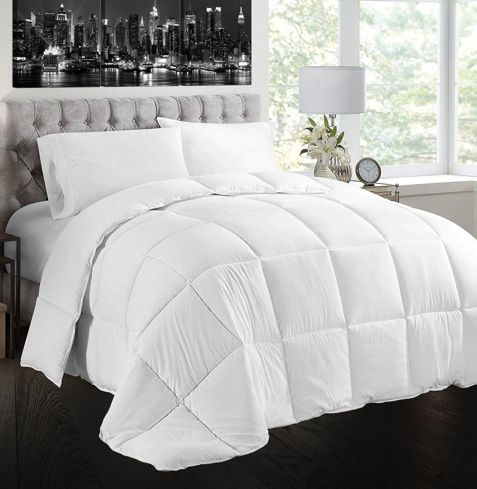 Creative 100% Natural Goose Feather and Down 100% Natural Cotton Case Comforter - Image 1 of 3