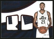 2016-17 Immaculate Collection Dual Materials Red #26 Joel Bolomboy Jersey /25