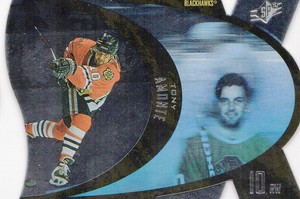 1997-98 (BLACKHAWKS) SPx Steel #8 Tony Amonte