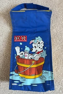 Vintage 90s Disney 101 Dalmatians Soft Vinyl Lunch Bag Thermos - Picture 1 of 6