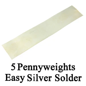 Silver Solder Sheet 5 DWT Easy Soft Repair Solder Jewelry Making Soldering Tool - Bild 1 von 5