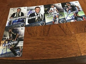 Philadelphia Union SIGNED 2016 TOPPS MLS TEAM SET all cards from Current Roster - Picture 1 of 3