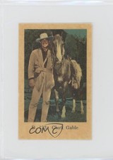 1961 Dutch Gum D Plain Text Set Clark Gable #D.123 f5h