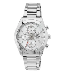 CASIO EDIFICE EFB-710D-7AVUEF EN ACERO CON CRISTAL DE ZAFIRO, CRONOMETRO Y FECHA - Photo 1 sur 6