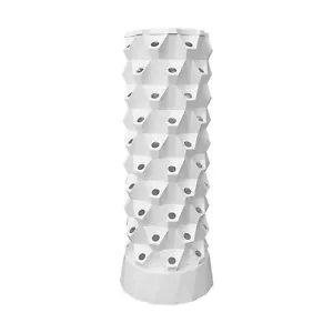 Vertical Hydroponic System Tower Garden Aeroponics Home Grow Kit 10 Layer 80Pots - Picture 1 of 14