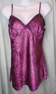 Xhilaration™ Purple cami gown lingerie sexy with sequin fringe size Medium - Picture 1 of 8