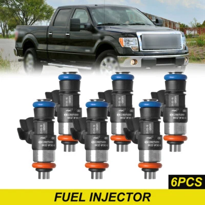 Juego de (6) nuevos inyectores de combustible de actualización para Ford Taurus 2013-2017 3,5 L V6 Foto 1 de 4