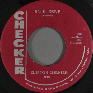 'Clifton Chenier - Bajou Drive' 7", Single Rhythm & Blues 1959 P/Generic - Picture 1 of 2