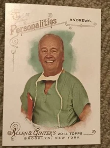 2014 Topps Allen & Ginter #70 Dr. James Andrews Surgeon Tommy John Surgery - Picture 1 of 2